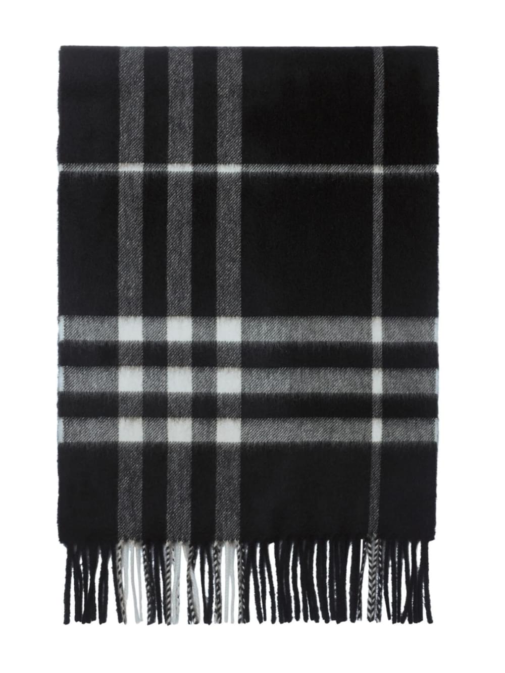 Burberry Women Check Cashmere Scarf