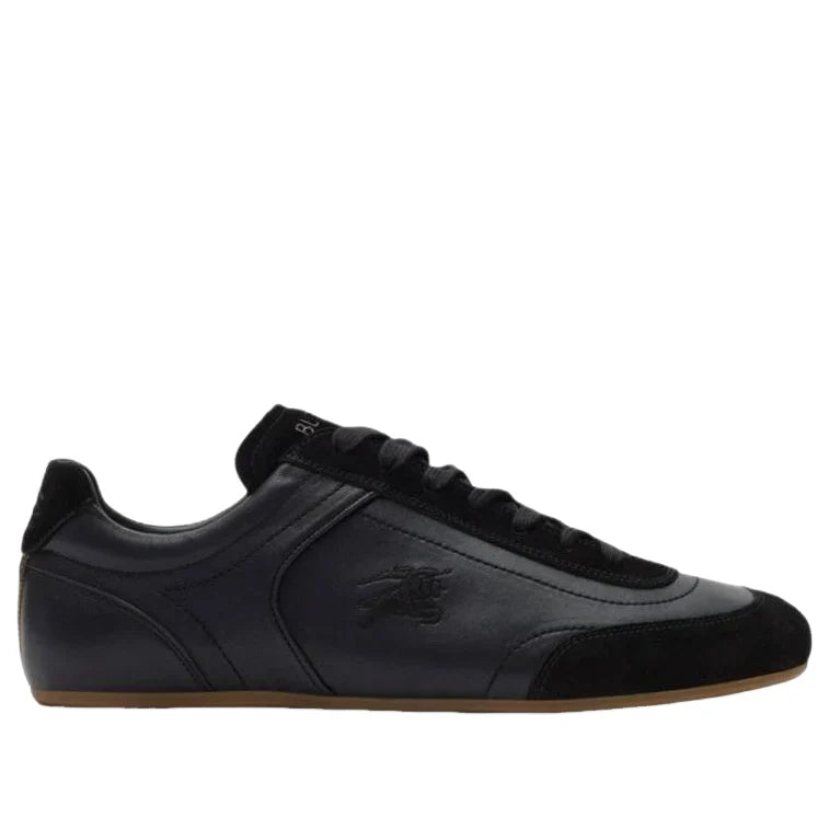 Burberry Leather Knight Runner Sneakers 'Black' 81262821