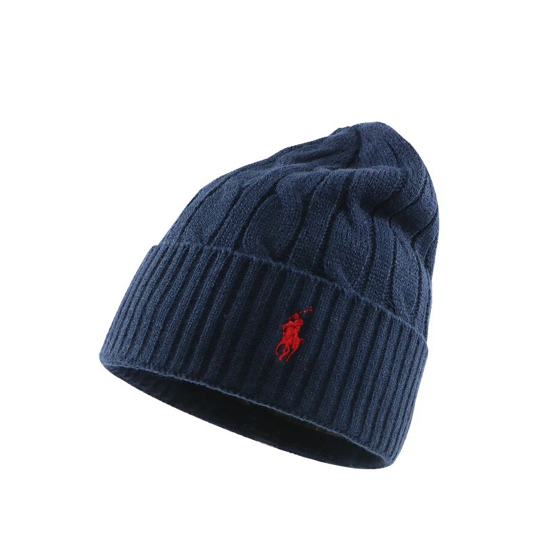 Ralph Lauren Cable Knit Beanie, Navy