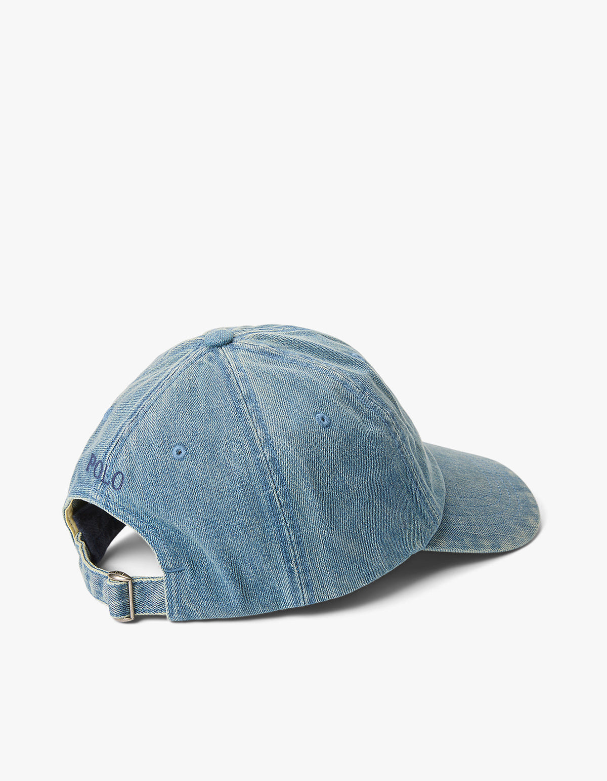 Indigo Denim Ball Cap - Light Wash Denim