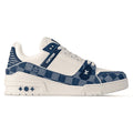 Louis Vuitton LV Trainer Sneaker Damier Denim Blue